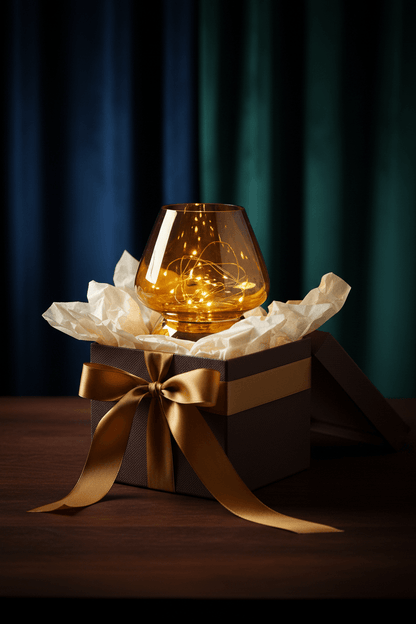 Enchanted Mushroom Glass Lamp – gift presentation