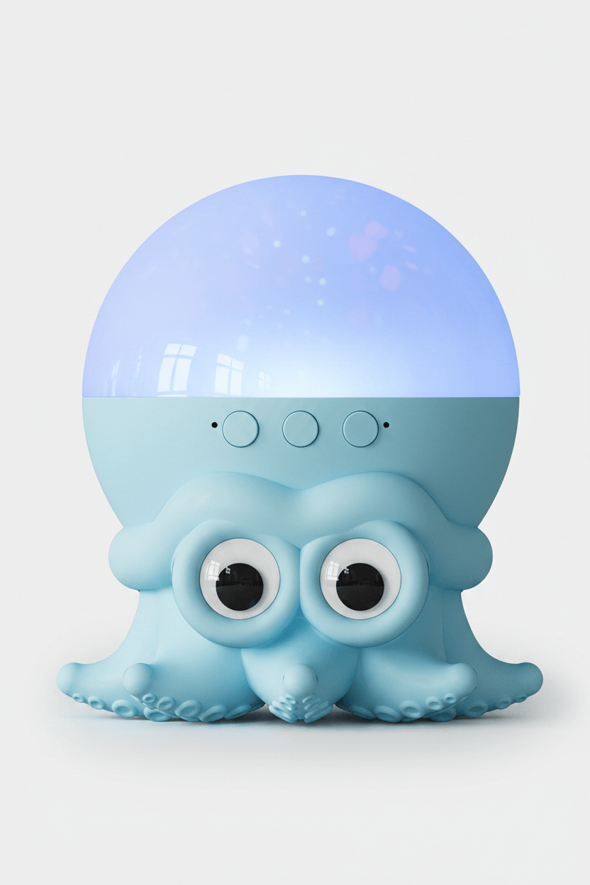 Ocean Dream Projection Light – close-up projector eyes detail